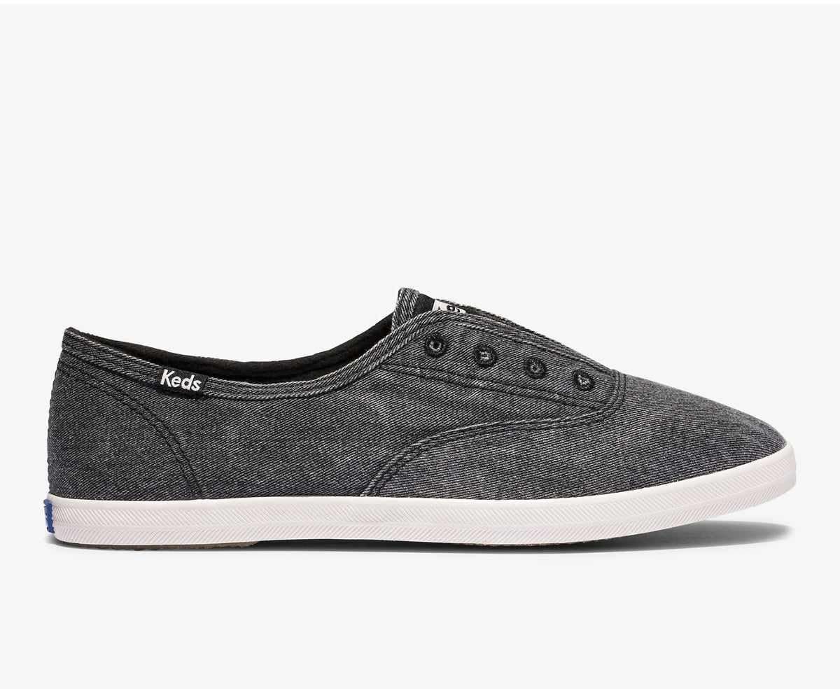 Women Chillax Washable Feat. Organic Cotton Charcoal - Keds