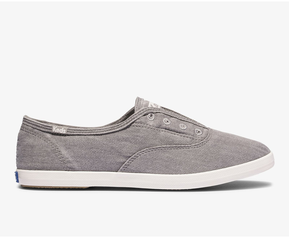 Women Chillax Washable Feat. Organic Cotton Medium Grey - Keds