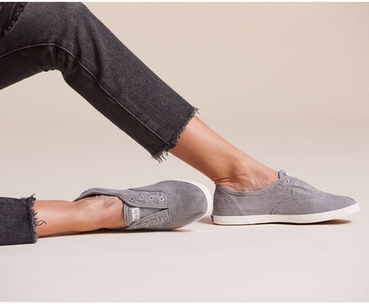 Women Chillax Washable Feat. Organic Cotton Medium Grey - Keds