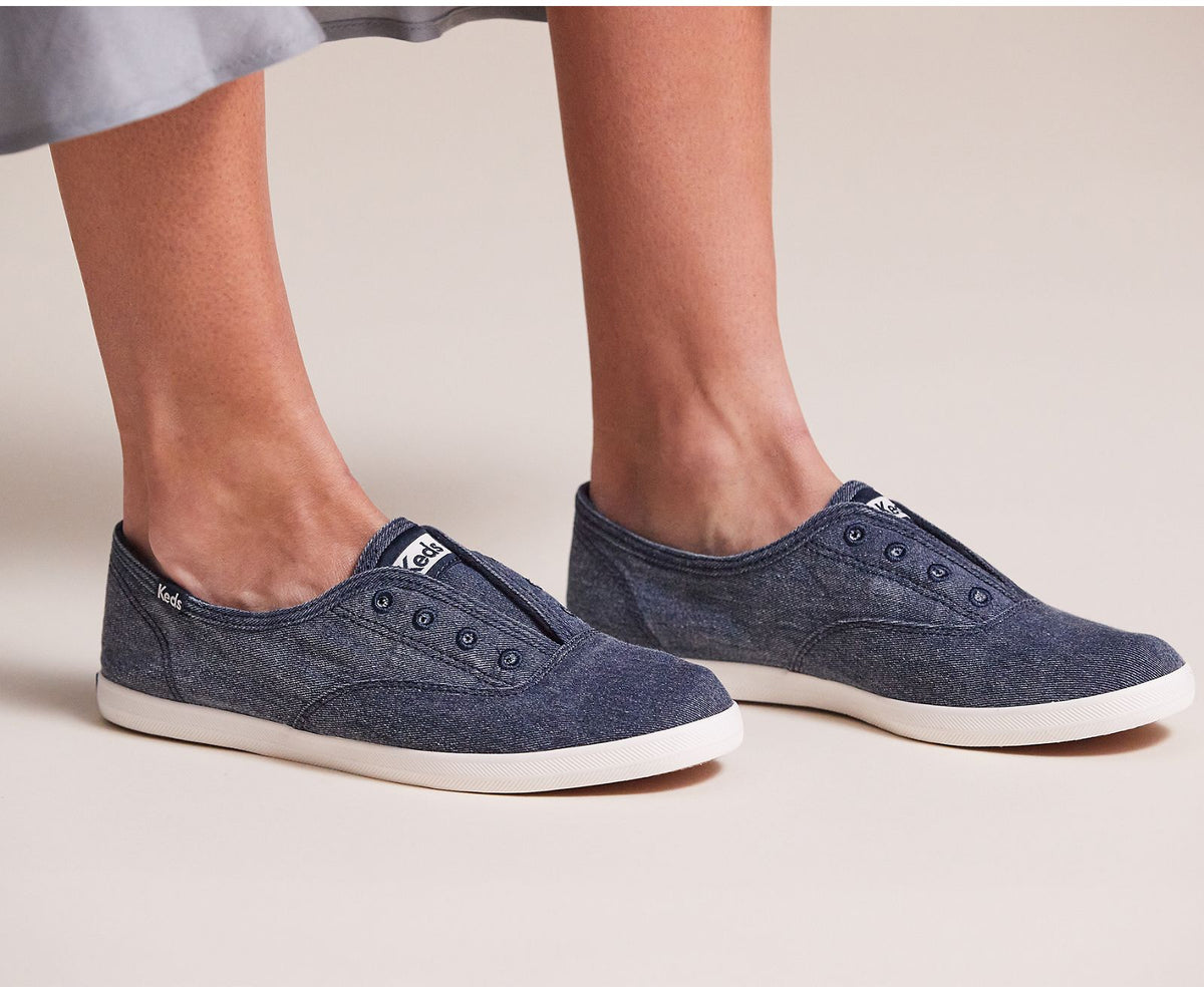 Women Chillax Washable Feat. Organic Cotton Navy - Keds