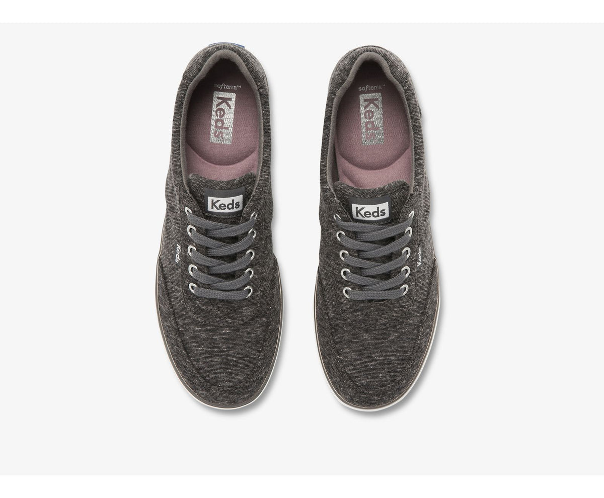 Women Courty II Stripey Jersey Charcoal - Keds