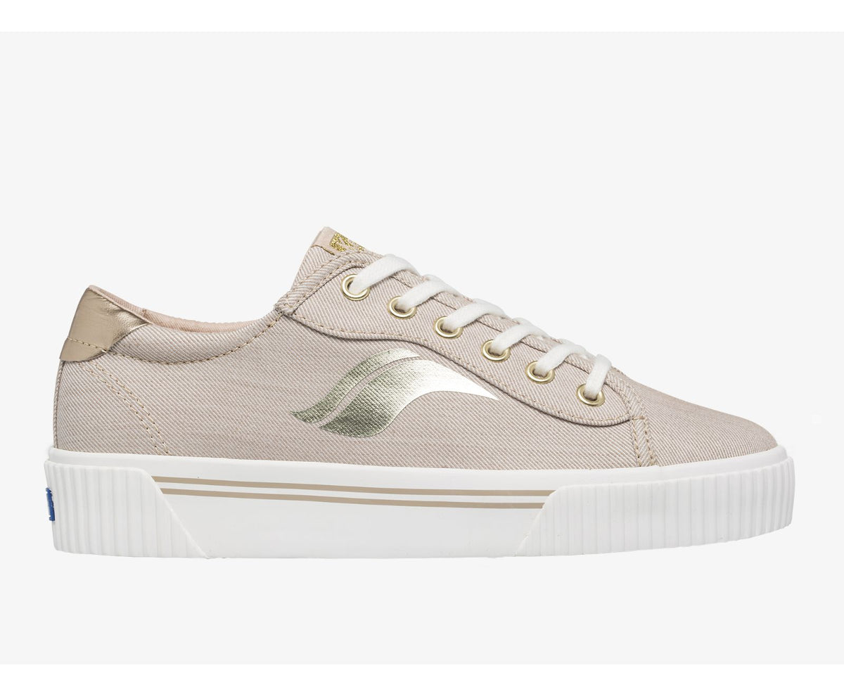 Women Crew Kick Alto Soft Twill Tan - Keds