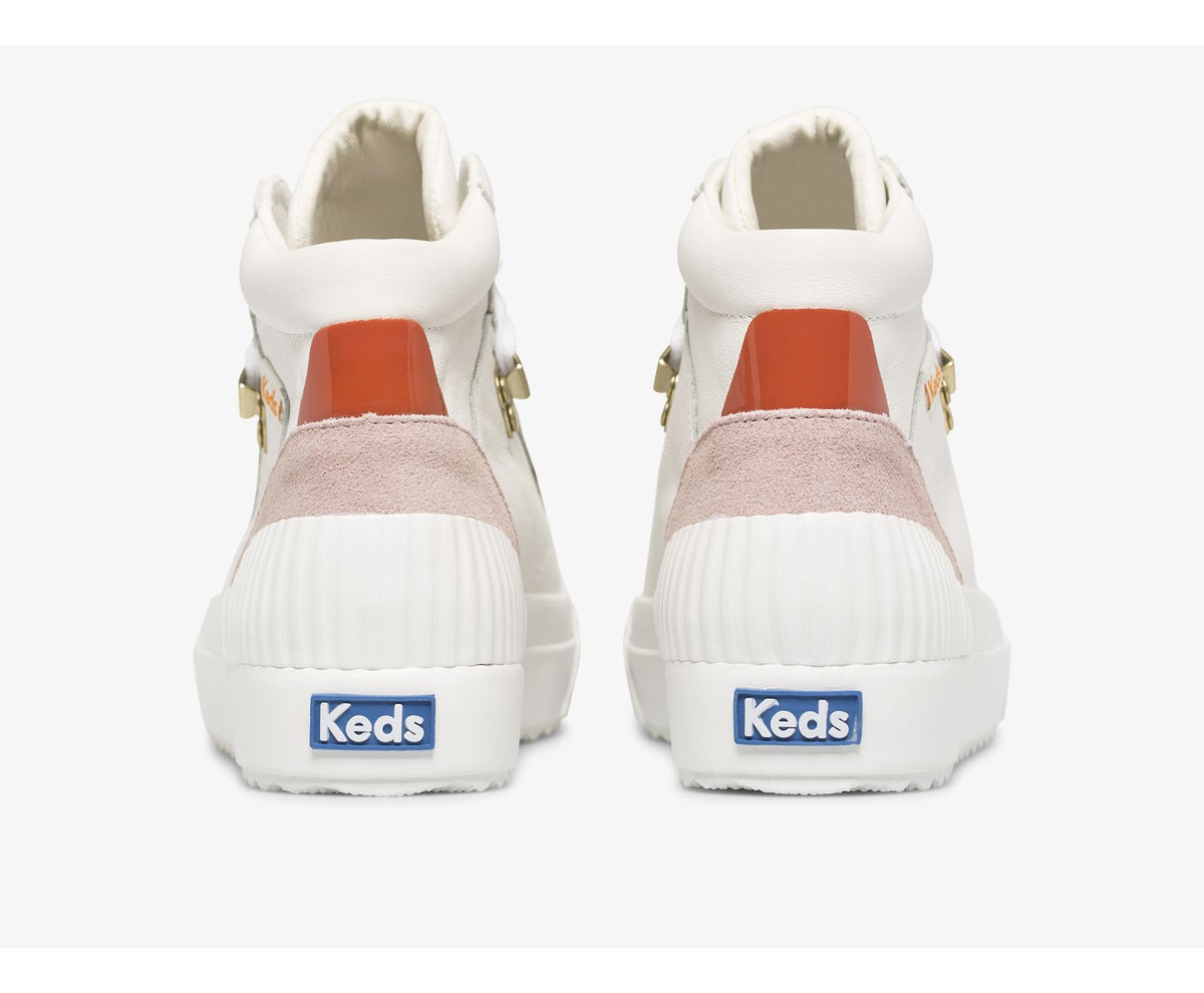 Women Demi Mid TRX Leather White - Keds