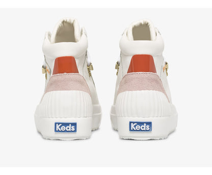 Women Demi Mid TRX Leather White - Keds