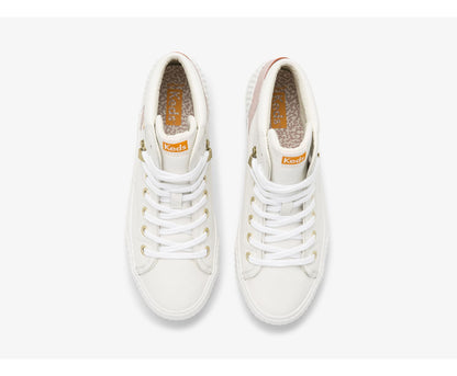 Women Demi Mid TRX Leather White - Keds