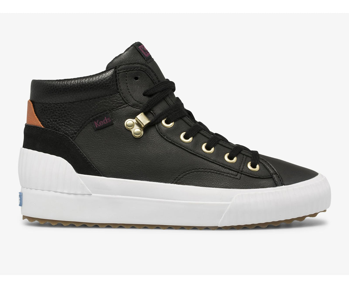 Women Demi Mid TRX Leather Black - Keds