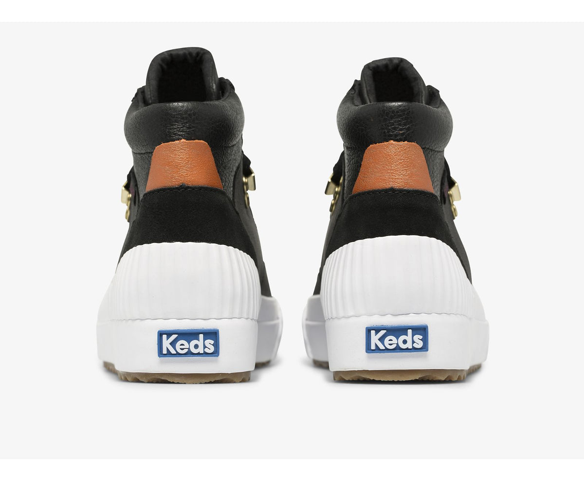 Women Demi Mid TRX Leather Black - Keds