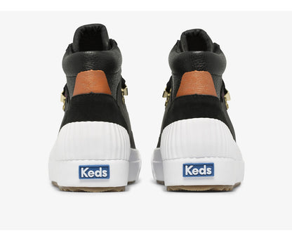 Women Demi Mid TRX Leather Black - Keds