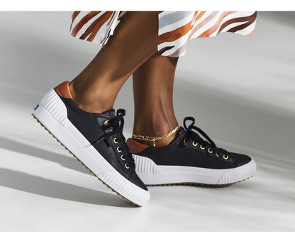 Women Demi TRX Leather Black - Keds