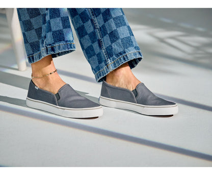 Women Double Decker Washable Canvas Gray - Keds