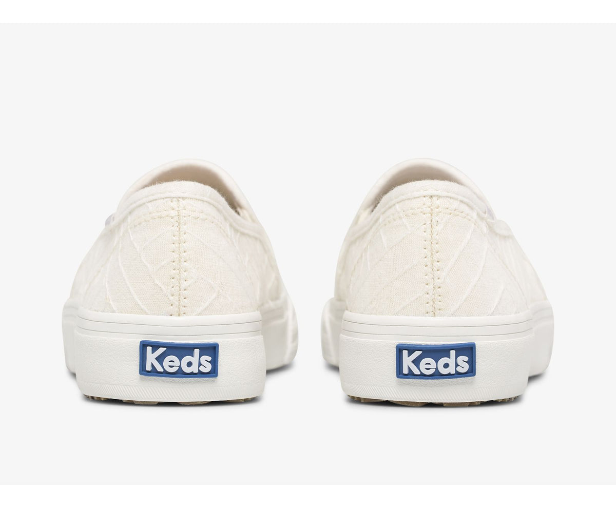 Women Double Decker Geo Jersey Cream - Keds
