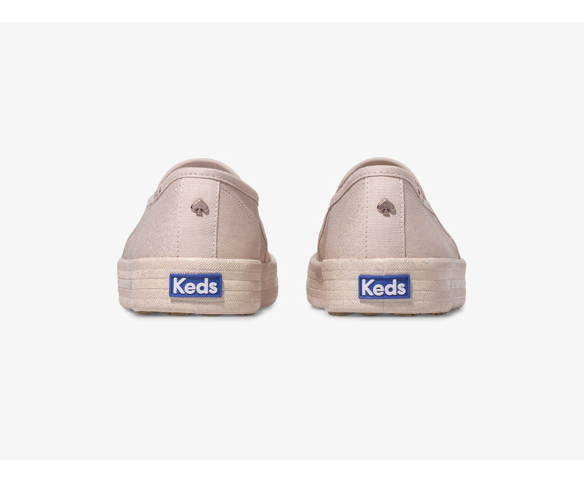 Women Keds x kate spade new york Double Decker Glitter Lt Pink - Keds