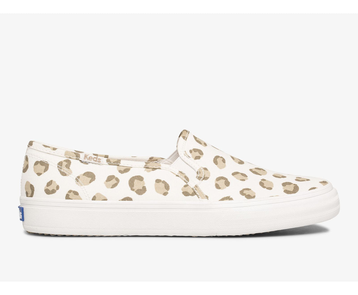 Women Double Decker Leopard Ivory - Keds