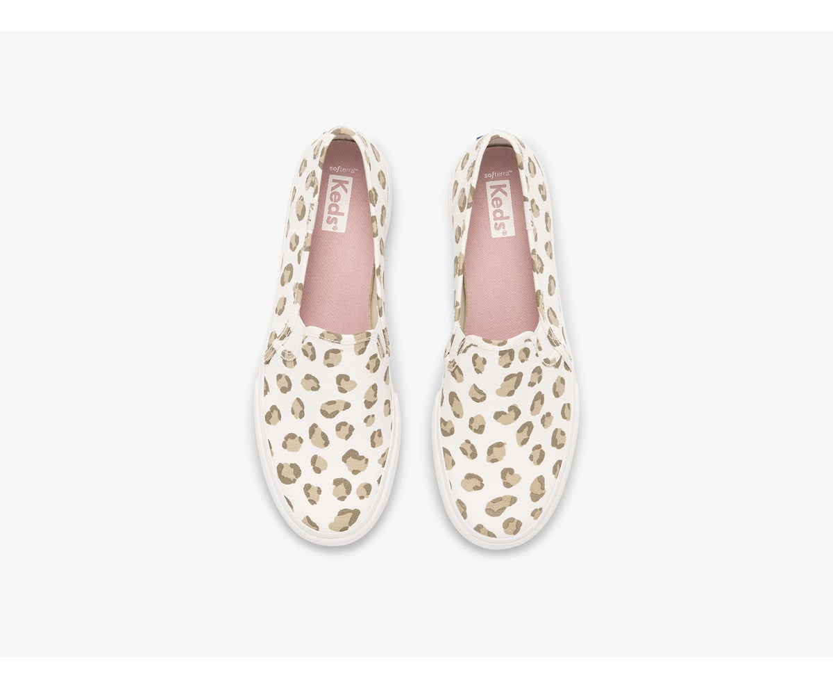 Women Double Decker Leopard Ivory - Keds