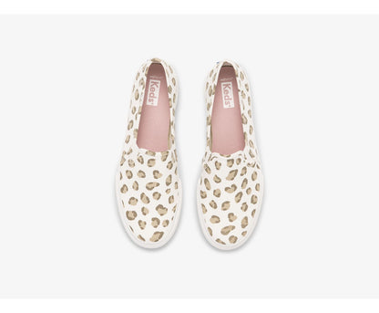 Women Double Decker Leopard Ivory - Keds