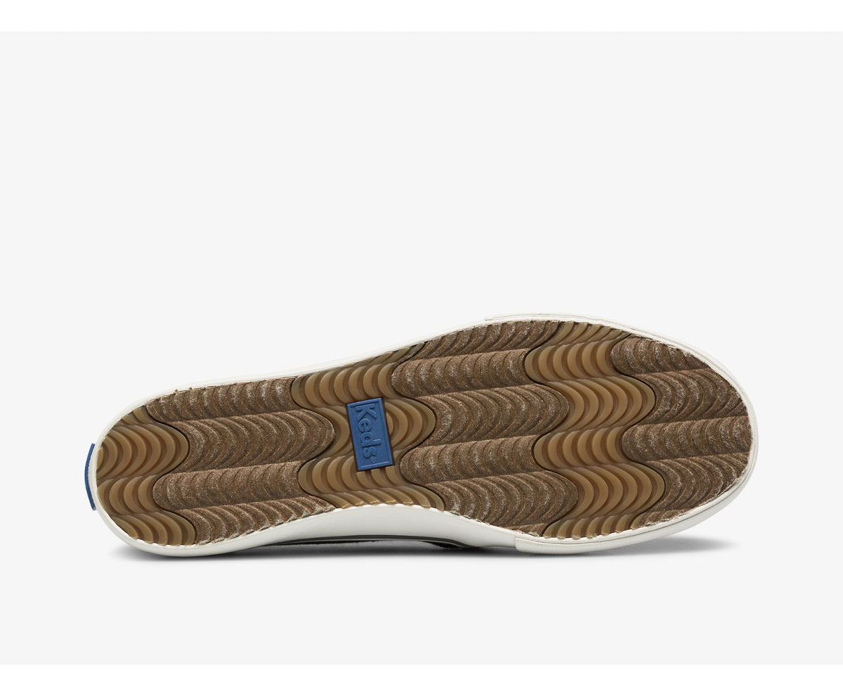 Women Double Decker Speckle Jersey Charcoal - Keds