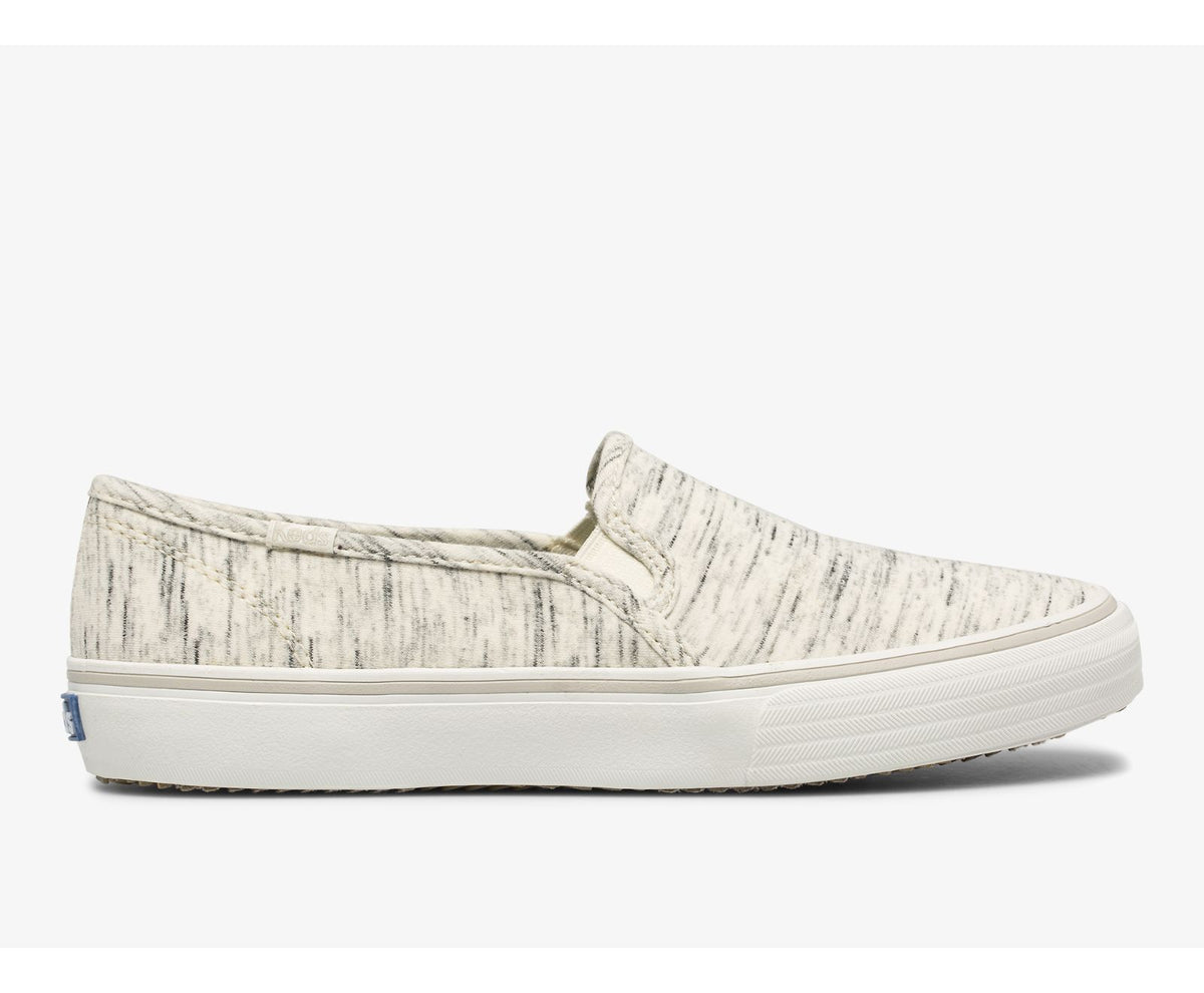 Women Double Decker Speckle Jersey Cream - Keds