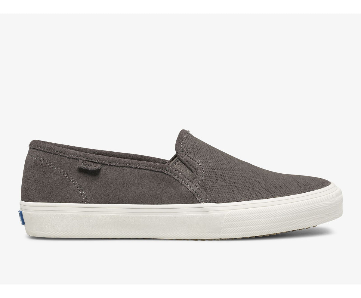 Women Double Decker Suede Smoke - Keds