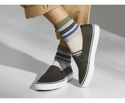 Women Double Decker Tencel™ Olive - Keds