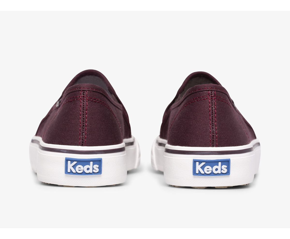Women Double Decker Tencel™ Burgundy - Keds