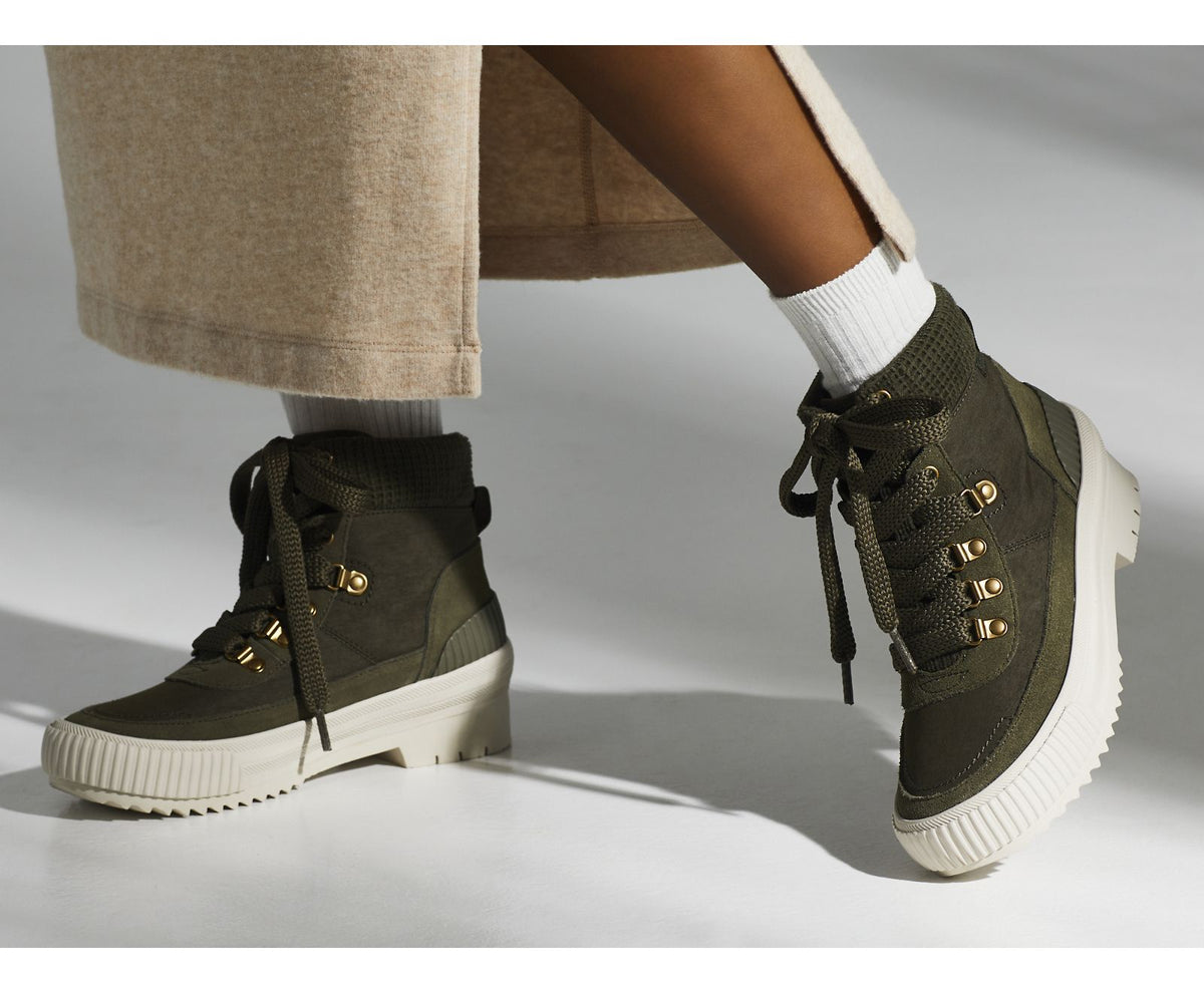 Women Fielder Boot Suede/Nylon Thinsulate™ Olive - Keds