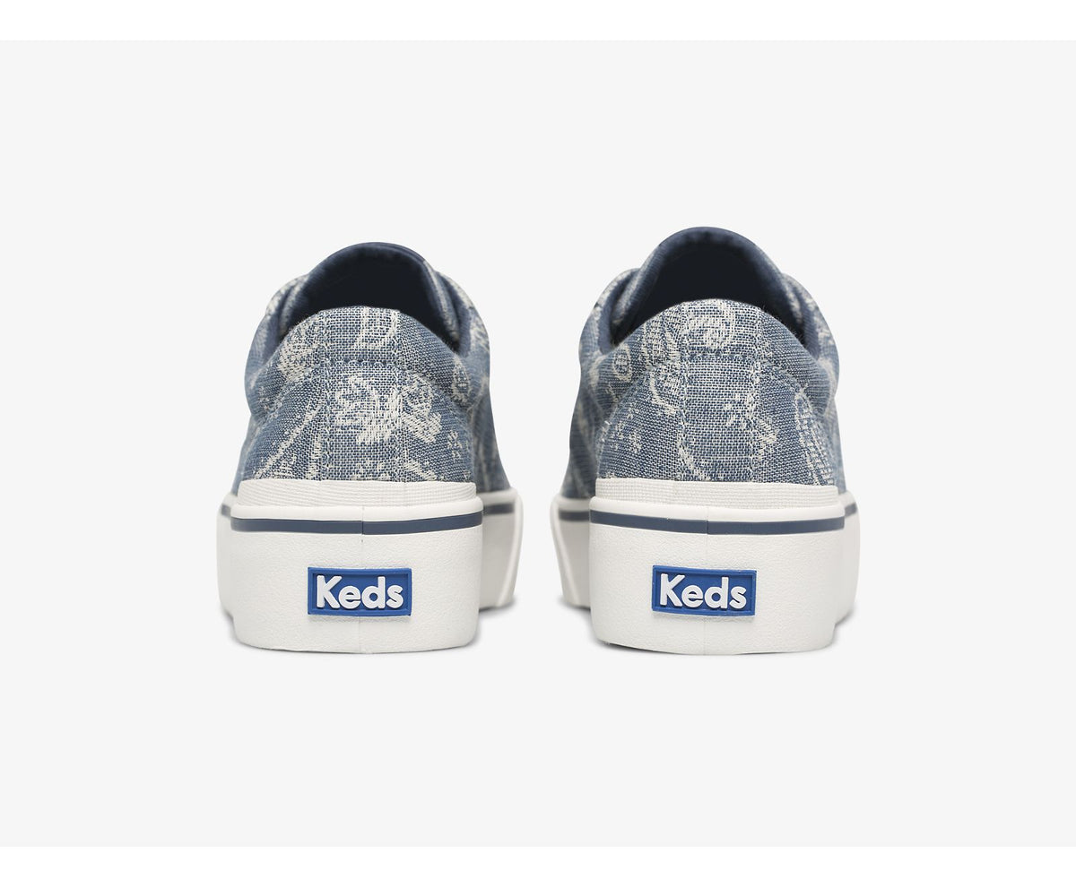 Women Jump Kick Duo Feat. Organic Cotton Bandana Indigo - Keds