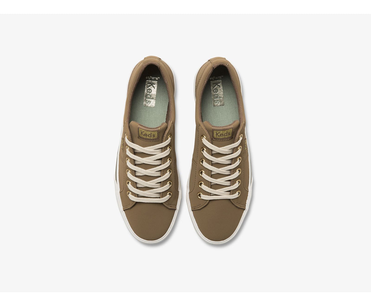 Women Jump Kick Duo Vegan Soft Buck Brown - Keds