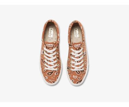 Women Jump Kick Feat. Organic Bandana Rust - Keds