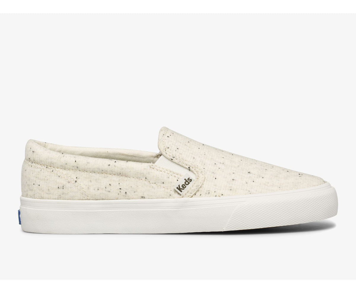 Women Jump Kick Slip Speckle Knit Cream - Keds
