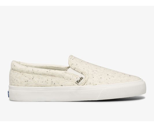 Women Jump Kick Slip Speckle Knit Cream - Keds