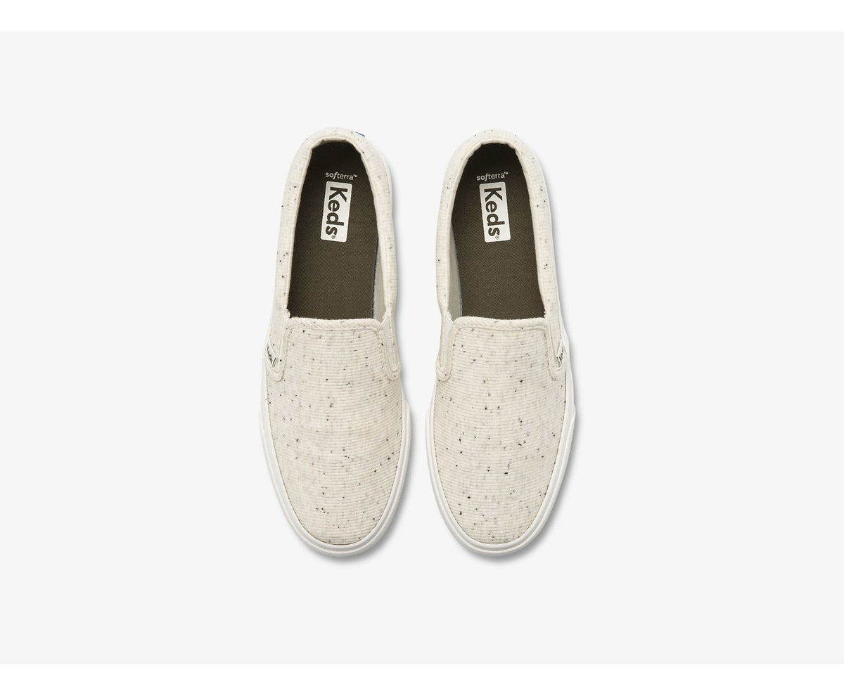 Women Jump Kick Slip Speckle Knit Cream - Keds