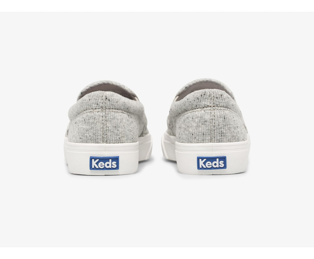 Women Jump Kick Slip Speckle Knit Grey - Keds