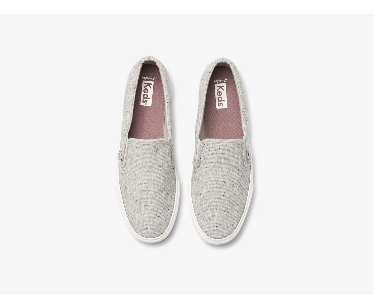 Women Jump Kick Slip Speckle Knit Grey - Keds