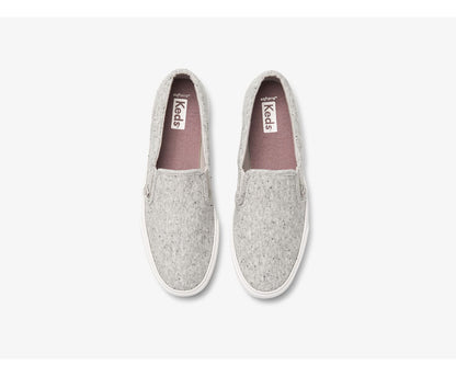 Women Jump Kick Slip Speckle Knit Grey - Keds