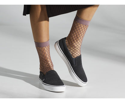 Women Jump Kick Slip Stripe Chambray Charcoal - Keds