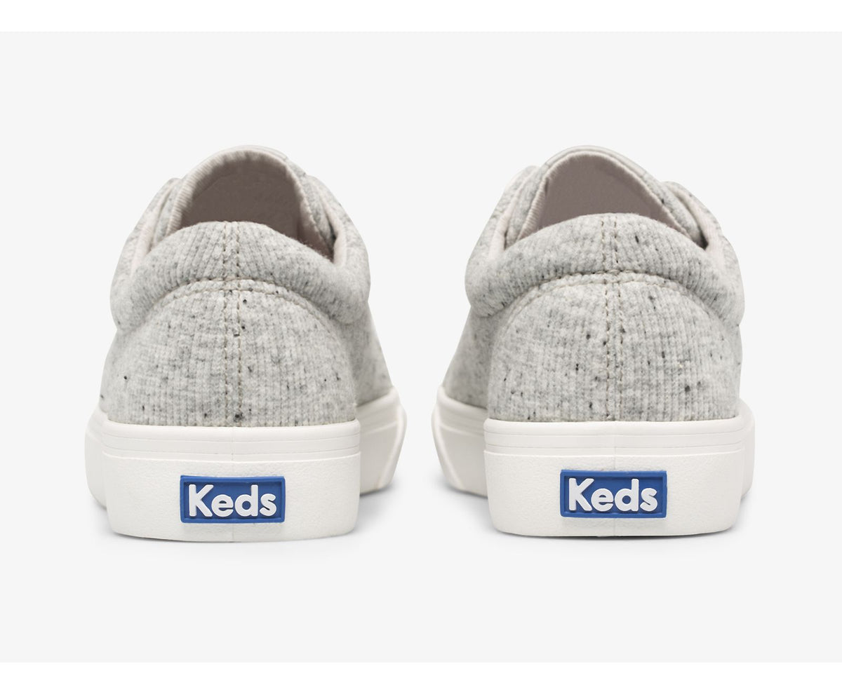 Women Jump Kick Speckle Knit Gray - Keds