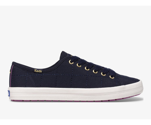 Women Keds x kate spade new york Kickstart TRX Quilted Nylon Navy - Keds