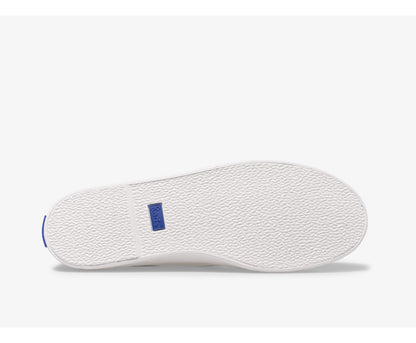 Women Keds x kate spade new york Tiebreak Leather Logo Foxing White - Keds