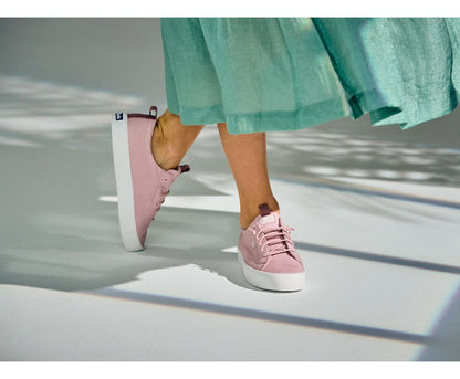 Women Kickback Feat. Organic Cotton Burnished Lilac - Keds