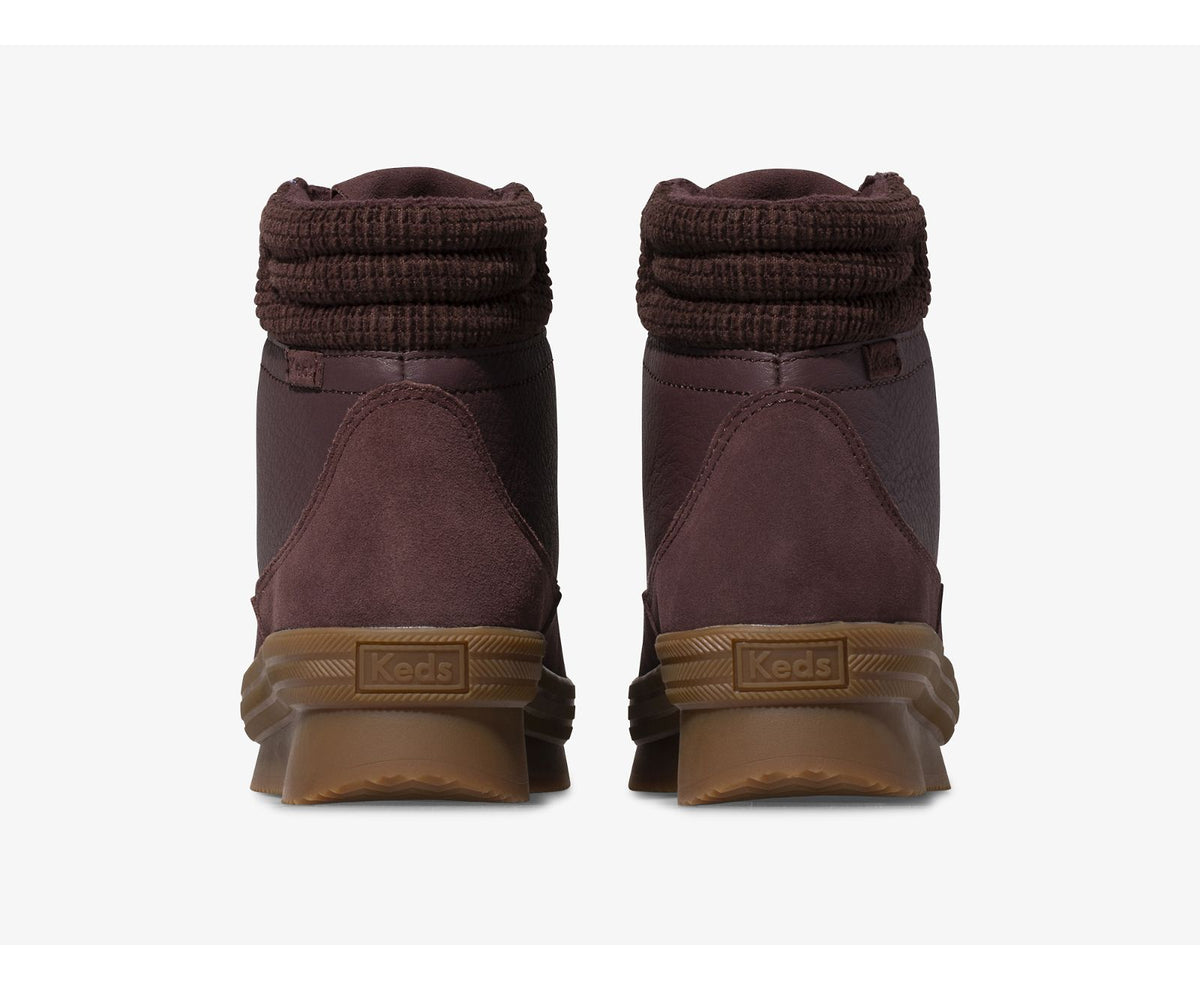 Women Midland Boot Luxe Leather Thinsulate™ Burgundy - Keds