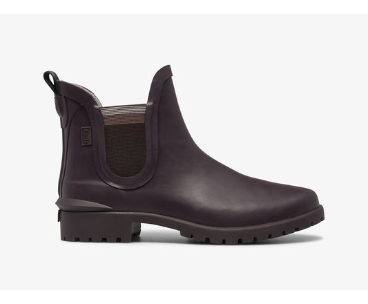 Women Rowan Rain Boot Burgundy - Keds
