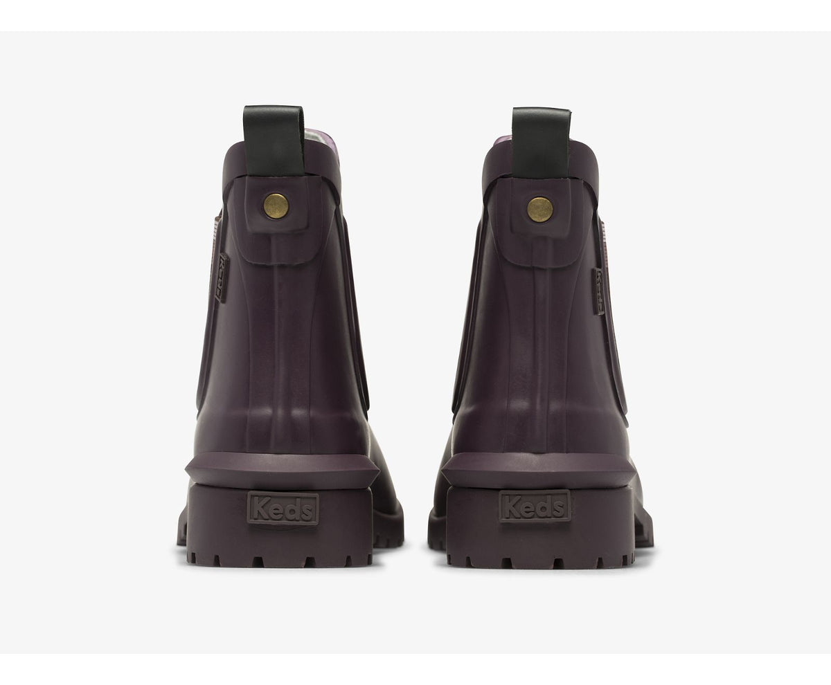 Women Rowan Rain Boot Burgundy - Keds