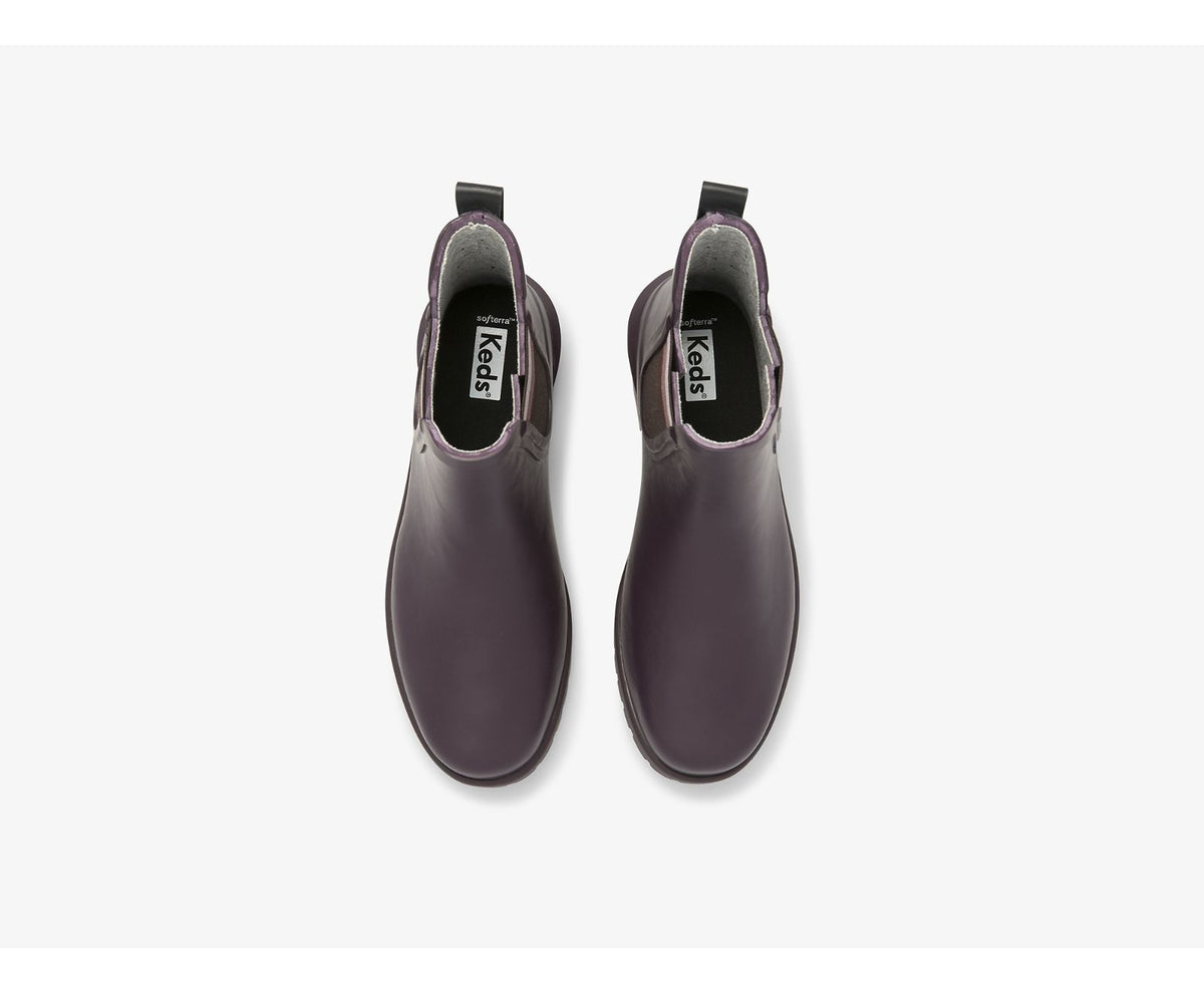 Women Rowan Rain Boot Burgundy - Keds