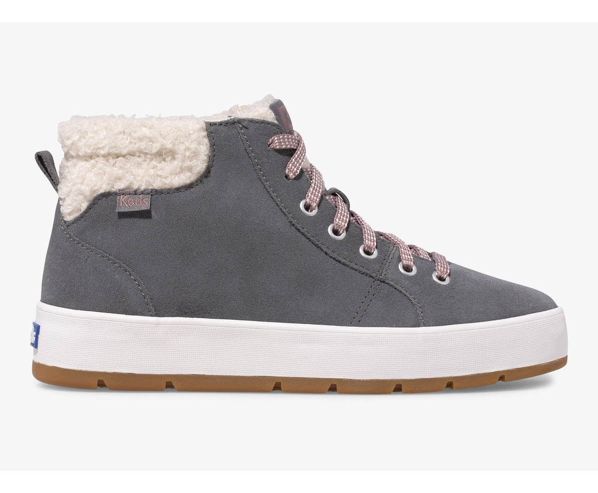 Women Tahoe Boot Suede Gray - Keds
