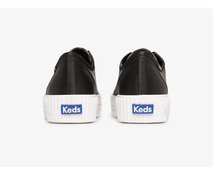 Women Triple Kick AMP Satin Black - Keds