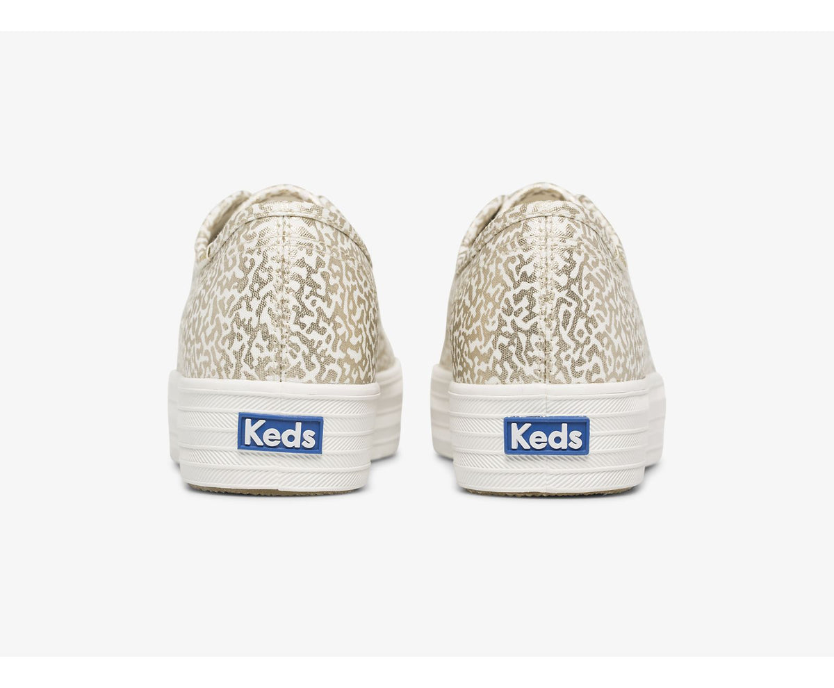 Women Triple Kick Feat. Organic Cotton Print Notebook - Keds