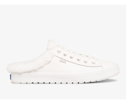 Women Kickstart TRX Mule Leather White - Keds