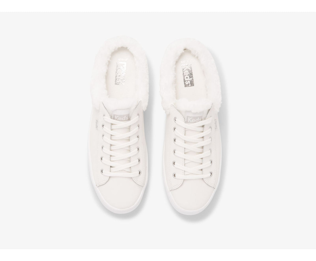 Women Kickstart TRX Mule Leather White - Keds