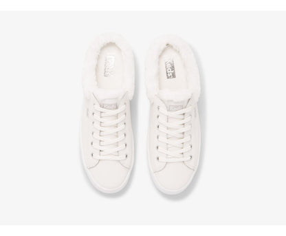 Women Kickstart TRX Mule Leather White - Keds