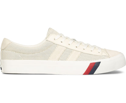 Women Unisex Royal Plus Perf Leather Cream - Keds